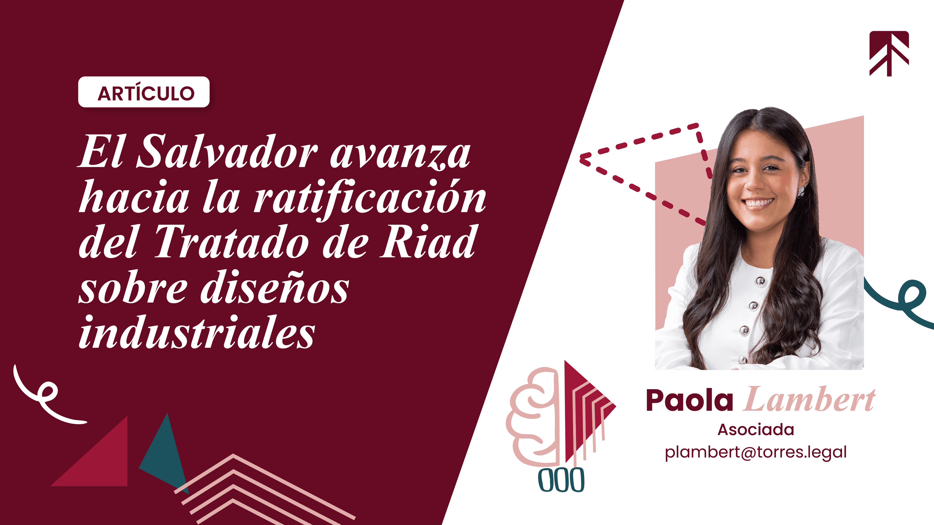El Salvador avanza hacia la ratificación del Tratado de Riad sobre diseños industriales